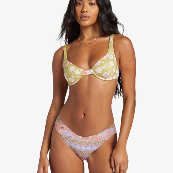 Billabong Feelin Peaceful Rev Bondi Bikini Bottoms - Picture 1 of 7